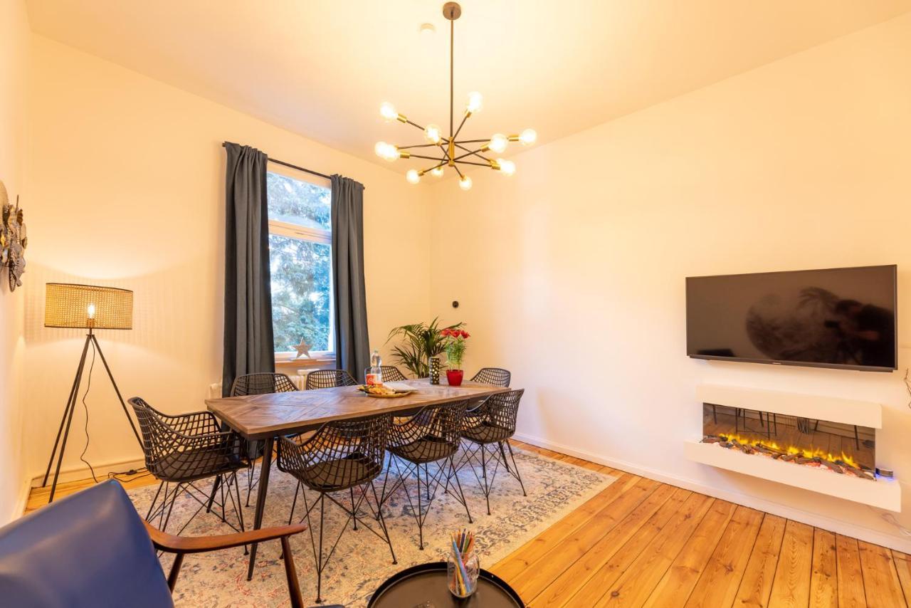 Zentral In Coburg: Exklusive Stadtwohnung - Ideal Fuer Gruppen Esterno foto